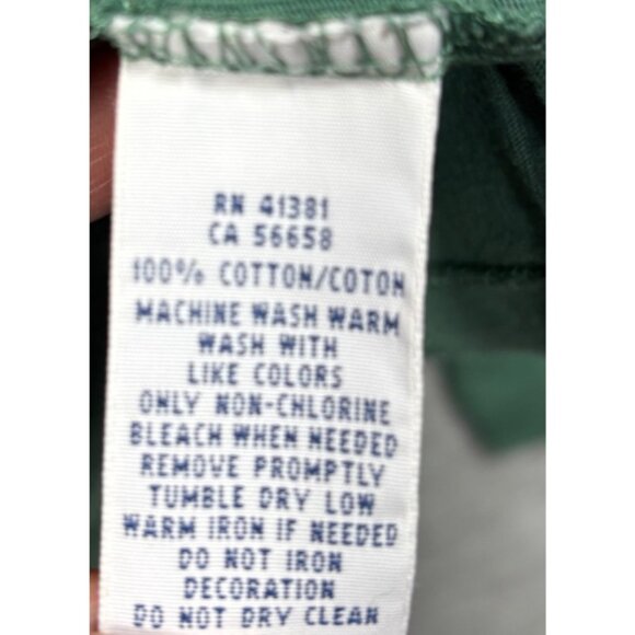 Polo Ralph Lauren Mens T-Shirt‎ L Green Long Sleeve Dry Goods - Picture 4 of 5